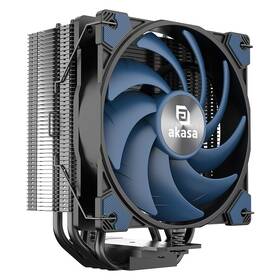 Chladič CPU AKASA Alucia H4, LGA1700 Edition, 4 Heatpipes čierny

