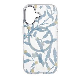 Kryt na mobil WG Floral Magnet Apple iPhone 17 modrý

