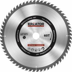 Pílový kotúč Kreator KRT020437 235mm 60T 

