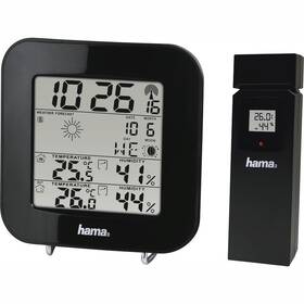 Meteorologická stanica Hama EWS-200 čierna

