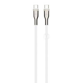 Kábel FIXED USB-C/USB-C s podporou PD, 100W, 2m biely

