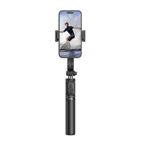 Selfie tyč XO SS13, Bluetooth + statív, 106cm čierna

