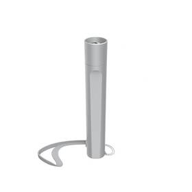 Lampáš Hama FL120, 120 lm / 50 m, 3 režimy svietenia, batéria strieborná

