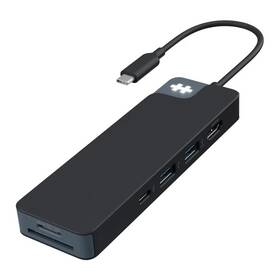 USB Hub HyperDrive Flex 8 Port USB-C čierny

