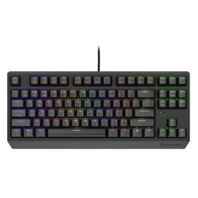 Klávesnica Genesis THOR 230, TKL, RGB, Outemu Brown, US layout čierna

