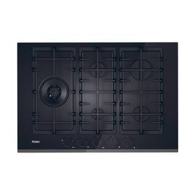 Plynová varná platňa Haier HAVG7WL4BPB čierna

