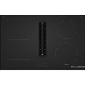 Indukčné varné dosky s odsávaním Bosch PVS81AB16E Matt Design čierna

