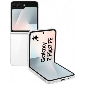 Mobilný telefón Samsung Galaxy Z Flip7 FE 5G 8 GB / 256 GB (SM-F761BZWHEUE) biely