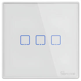 Vypínač Sonoff wireless 433MHz smart wall switch T2EU3C-RF (3-channel) 

