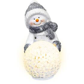 LED dekorácie RETLUX RXL 474 Snehuliak a guľa 12cm LED 

