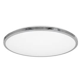 LED stropné svietidlo Top Light Silver KM CCT, 18W, 1800lm, IP44, 34cm, teplá/neutrálna/studená biela biele/chróm

