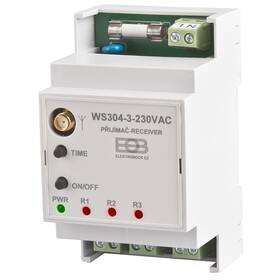 Prijímač Elektrobock WS304-3 230VAC, troj-kanálový 

