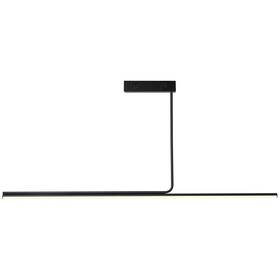 Závesné svietidlo IMMAX NEO LITE ASTA SMART 125cm 28W podporou BEACON, Wi-Fi, TUYA čierne


