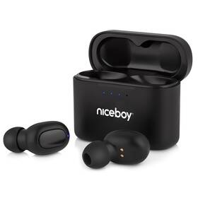Slúchadlá Niceboy Podsie 4 čierna

