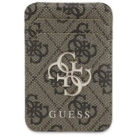 Peňaženka Guess 4G Metal Logo MagSafe Cardslot hnedá

