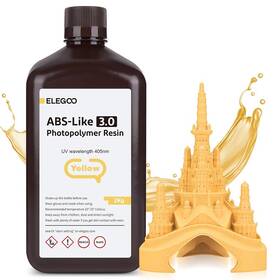 UV resin Elegoo ABS-likeV3 2kg žltá

