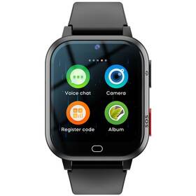 Inteligentné hodinky Carneo SeniorSafe+ 4G čierne

