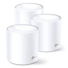 Kompletný Wi-Fi systém TP-Link Deco X60 V3.2 (3 ks) biely

