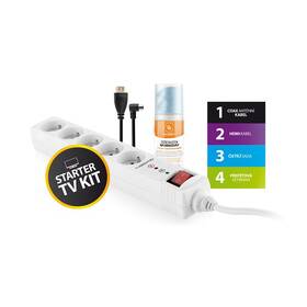 Prepäťová ochrana GoGEN TV STARTER KIT 1 biela

