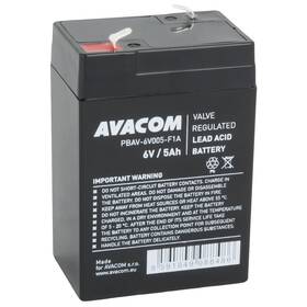Olovený akumulátor Avacom 6V 5Ah F1 

