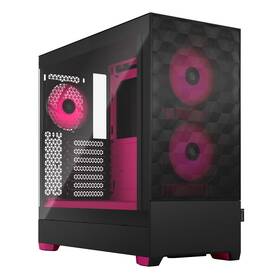 Case FRACTAL DESIGN RGB Magenta Core Tempered Glass Clear Tint čierna

