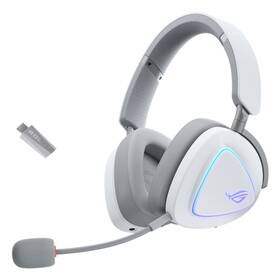 Headset Asus ROG DELTA II, ARGB biely


