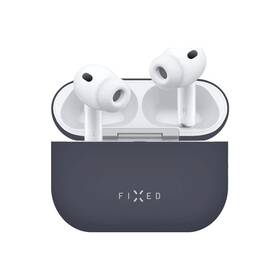 Príslušenstvo FIXED Ultratenké silikonové pouzdro Silky pro Apple AirPods Pro 3 modré

