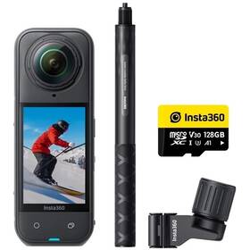 Outdoorová kamera Insta360 X5 Ski Bundle čierna

