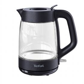 Rýchlovarná kanvica Tefal KO2G08E0 Morning Glass 1,7 l čierna

