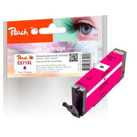 Cartridge Peach Canon CLI-571XLM, 775 strán 

