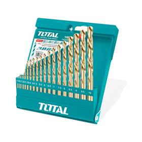 Sada vrtákov Total tools TACSD0195 HSS (19 ks) 

