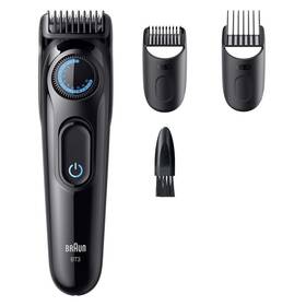 Zastrihávač fúzov Braun BT3520 čierny/modrý

