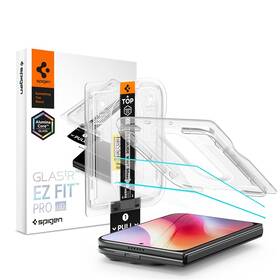 Tvrdené sklo Spigen tR EZ Fit Pro HD na Apple iPhone Duo (2 ks) priehľadné

