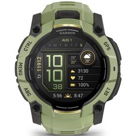Inteligentné hodinky Garmin Instinct 3 - 50 mm AMOLED zelené


