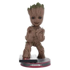 Držiak EXG Cable Guy - Smiley Groot hnedý

