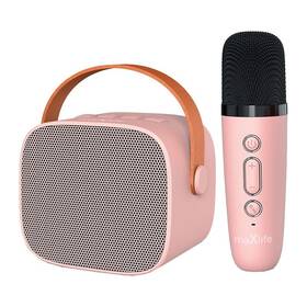 Prenosný reproduktor Maxlife MXKS-100 ružový

