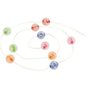 Vianočné osvetlenie RETLUX RXL 384, reťaz nano guličky, 10 LED, 2 m, multicolor 

