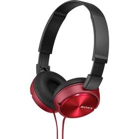 Slúchadlá Sony MDRZX310R.AE červená


