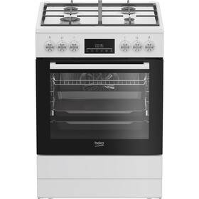 Kombinovaný sporák Beko FBM62330GWDTN biela farba
