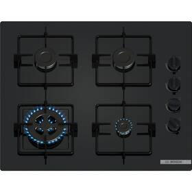 Plynová varná platňa Bosch POH6B6K30 čierna


