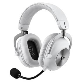 Headset Logitech PRO X3 LIGHTSPEED Wireless biely

