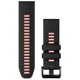 Remienok Garmin QuickFit (26 mm) čierny/červený

