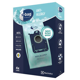 Vrecká pre vysávače Electrolux s-bag® Anti-Allergy E206S (4 ks) 

