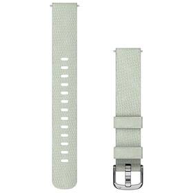 Remienok Garmin Lily 2 (14 mm), nylonový, Sage Gray/Silver 


