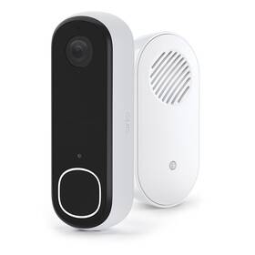 Videozvonček Arlo Essential (Gen.2) Video Doorbell and Chime 2K Security biely

