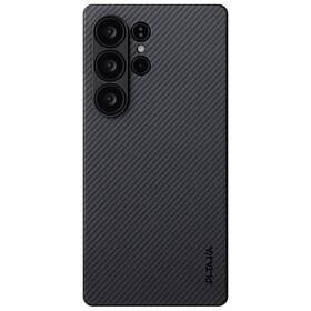 Kryt na mobil Pitaka Ultra-Slim na Samsung Galaxy S25 Ultra čierny/sivý

