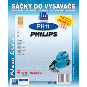 Vrecká pre vysávače Jolly PH 11 (4 ks) 

