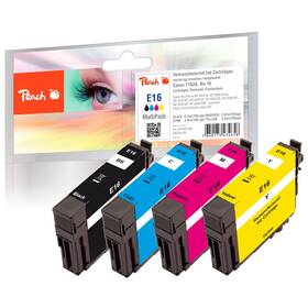 Cartridge Peach Epson 16, T1626, MultiPack, 1x 195, 3x 185 strán - CMYK 

