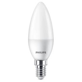 LED žiarovka Philips sviečka, 5W, E14, teplá biela 

