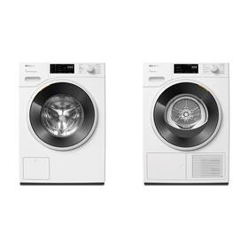 Set výrobkov Miele WWD 380 WCS + TWD 640 WP biely

